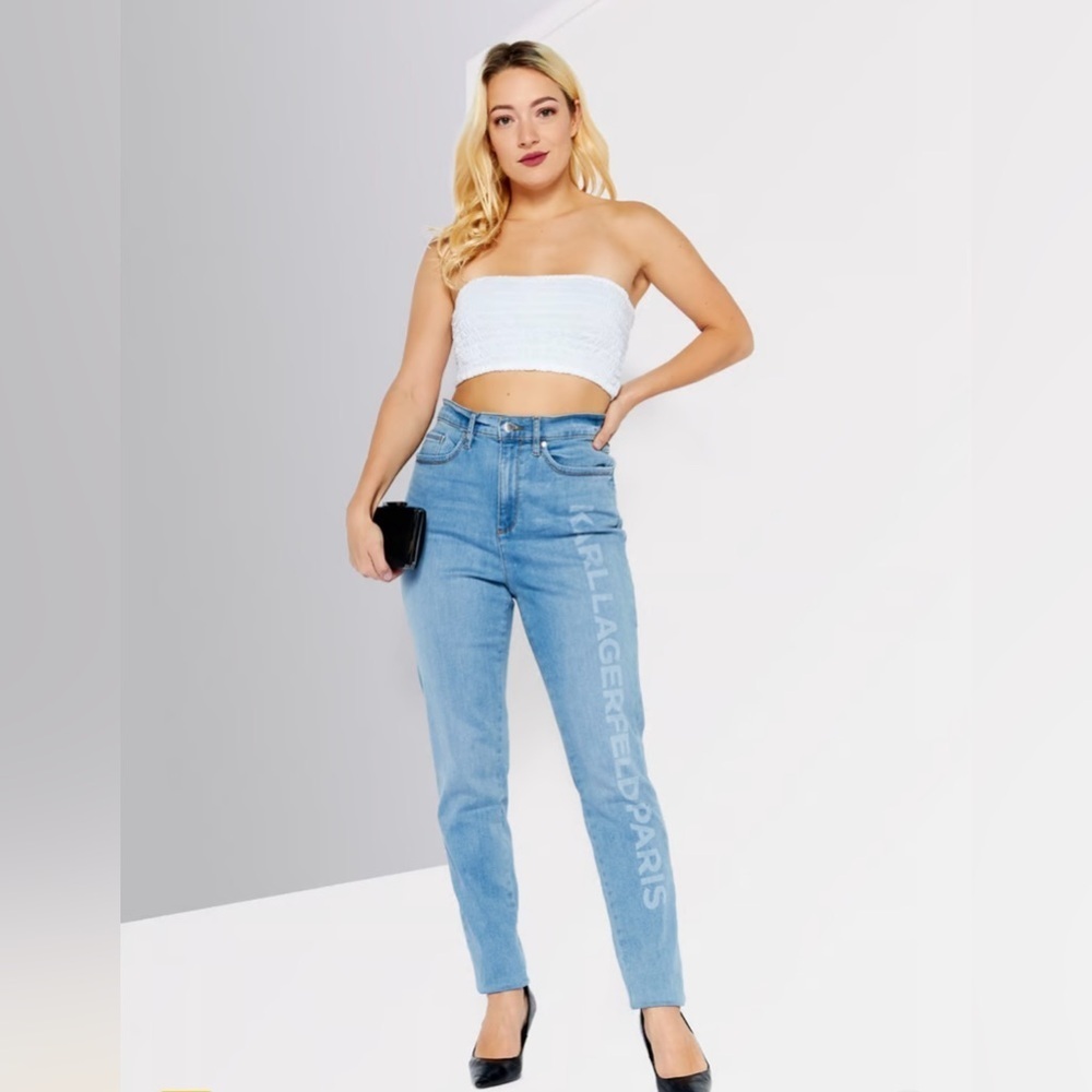 Karl Lagerfeld Light Blue Women Jeans